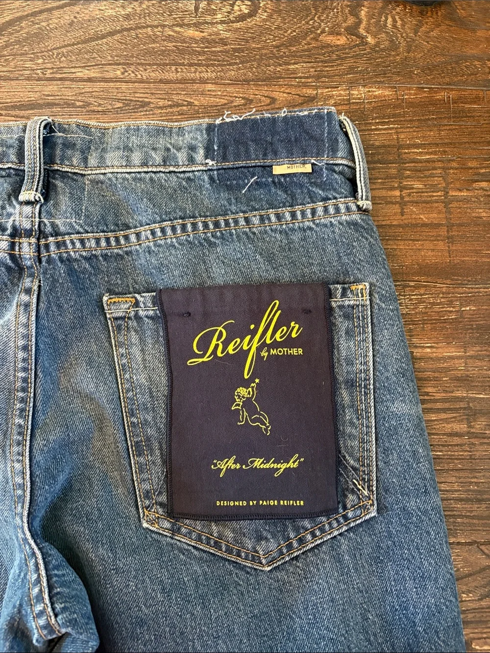 Mother Superior The Reifler Jeans After Midnight Size 30 NWT - Picture 5 of 14